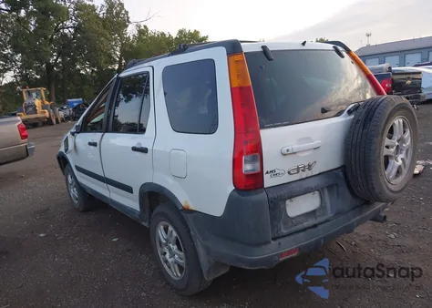 2002 Honda Cr-V Ex из США, поврежденный, VIN SHSRD78812U000214